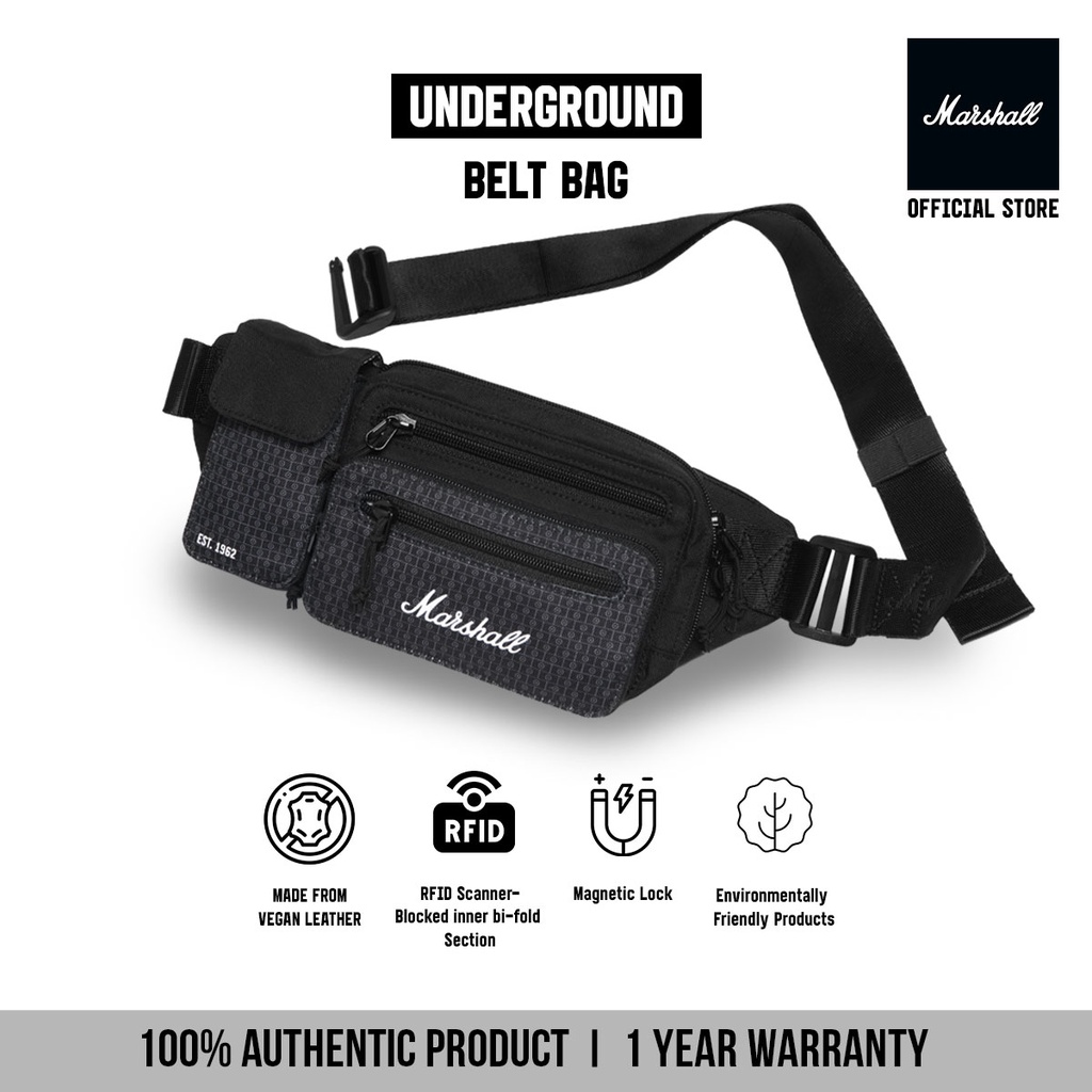 Marshall Travel กระเป๋าคาดหน้าอก / Underground Belt Bag