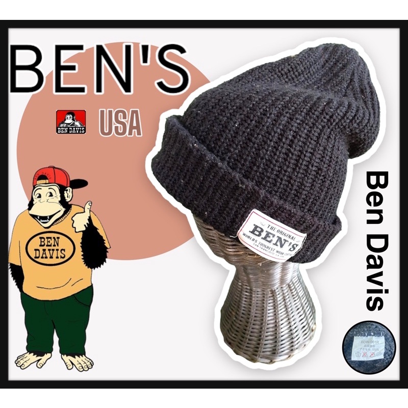 หมวกไหมพรมBen's - USA (Ben Davisแท้) / มือสอง