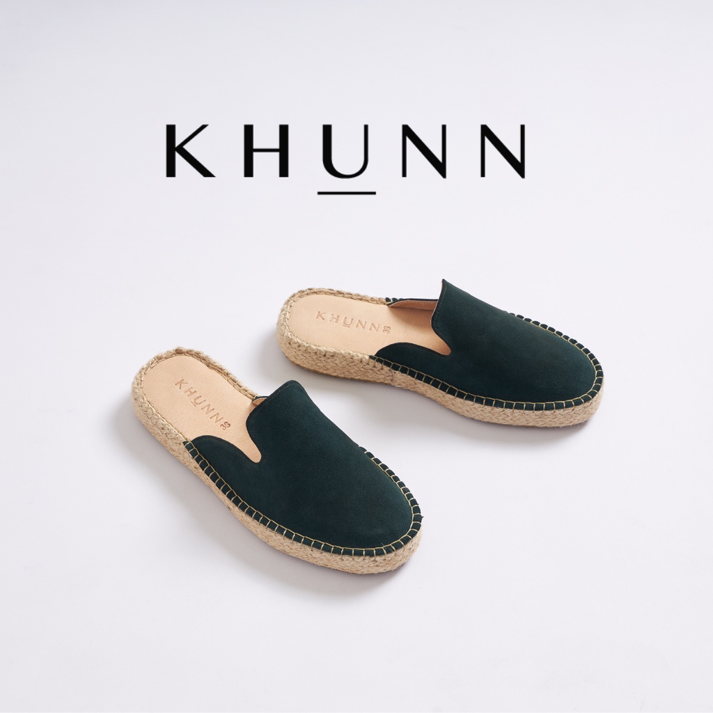 KHUNN (คุณณ์) Ronin รองเท้าเปิดส้น สี Teal Green (Pre-Order)
