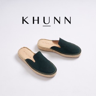 KHUNN (คุณณ์) Ronin รองเท้าเปิดส้น สี Teal Green (Pre-Order)