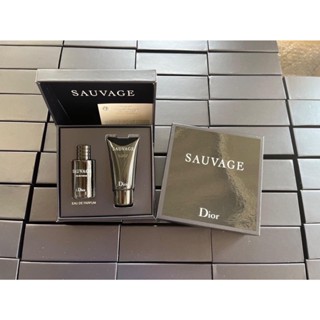 เคาน์เตอร์ไทย เซ็ตน้ำหอม Christian Dior Sauvage EDP 10ml. + Shower Gel 20ml.