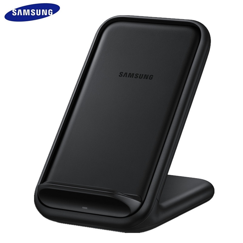 Original Samsung Fast Wireless Charger สําหรับ Samsung Galaxy S22/S21/S20/S8+ Plus /Note 20 Ultra/iPhone 11 Qi,EP-N5200
