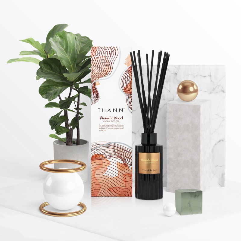 THANN Aromatic Wood Aroma Diffuser Shopee Thailand