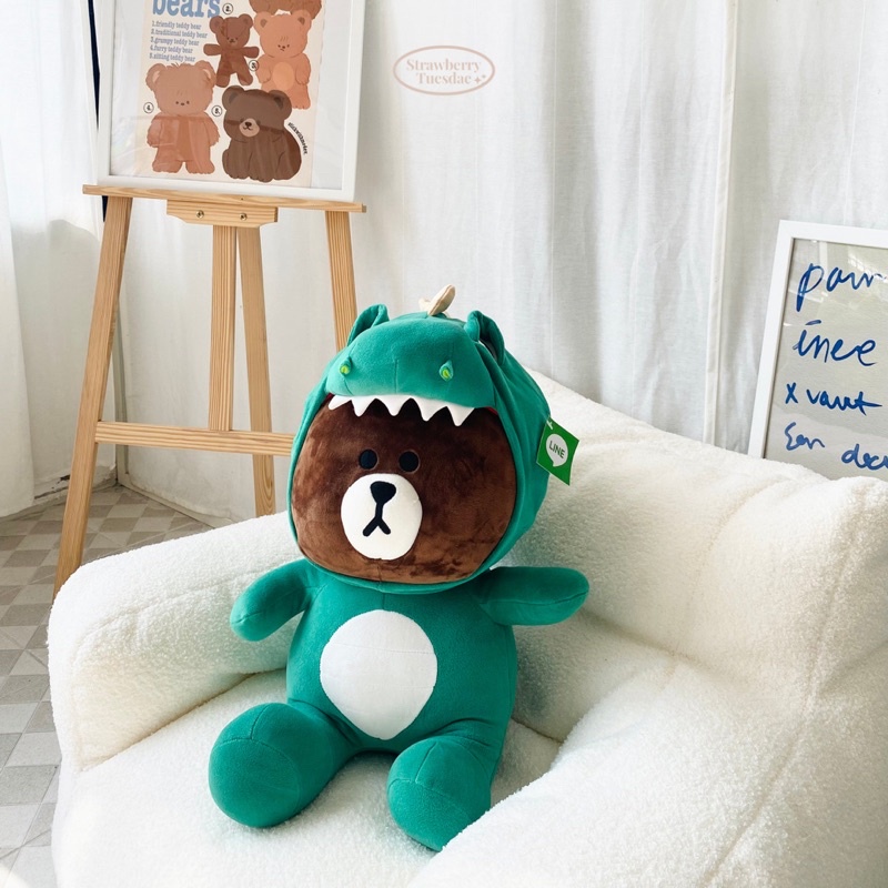 ตุ๊กตาหมีบราวน์ก็อตจิ Brown Godji สุดฮอต ของแท้ ราคาถูกที่สุด พร้อมส่งทันที มีเก็บปลายทาง