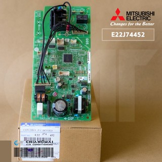 E22J74452 แผงวงจรแอร์ Mitsubishi Electric แผงบอร์ดแอร์มิตซูบิชิ แผงบอร์ดคอยล์เย็น รุ่น MS-SFH18VC-T1 (แทน E22H32452 เ...