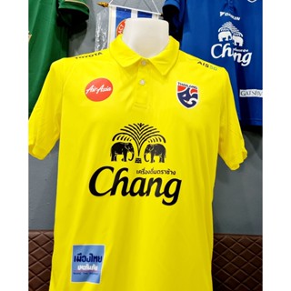 เสื้อโปโลทีมชาติไทยรุ่นใหม่ลาสุด2023 เสื้อฟุตบอลคอปก ราคา 259 บาท