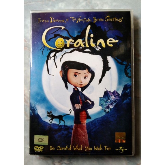 📀 DVD CORALINE (2009) : โครอลไลน์กับโลกมิติพิศวง