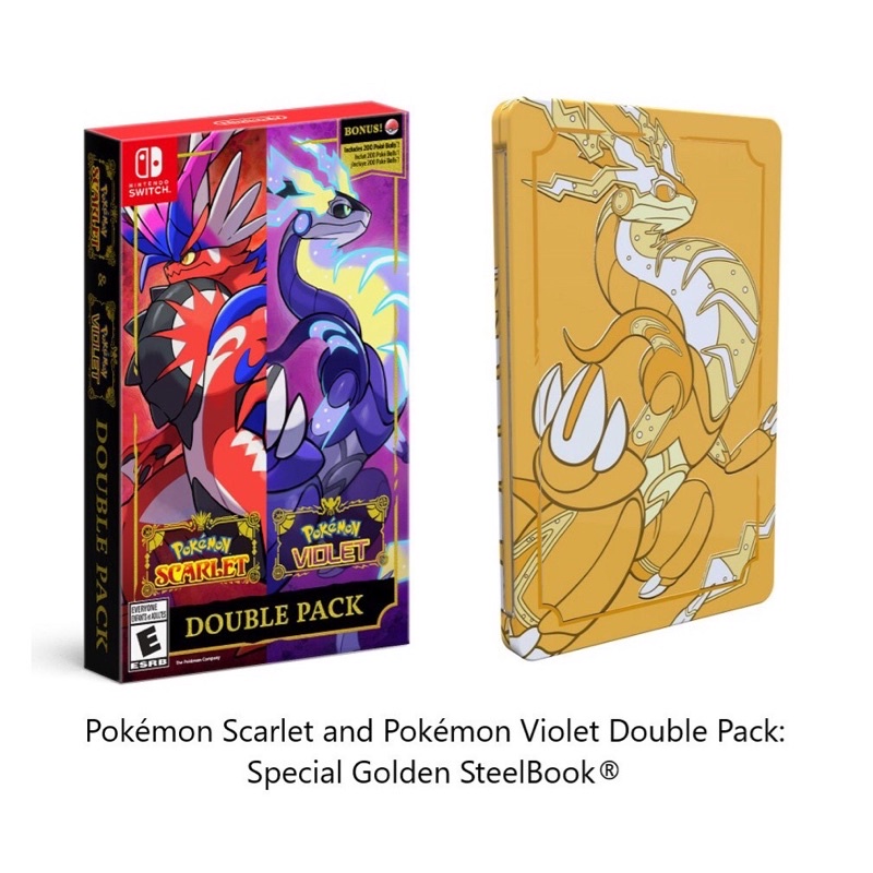 NSW มือ1 Pokemon Scarlet Violet and Double Pack (US) - picziishop ...