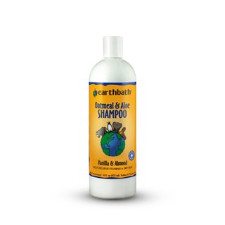 [earthbath] Oatmeal &amp; Aloe Shampoo - Vanilla &amp; Almond for Dogs &amp; Cats 472ml / Helps Relieve Itching &amp; Dry Skin