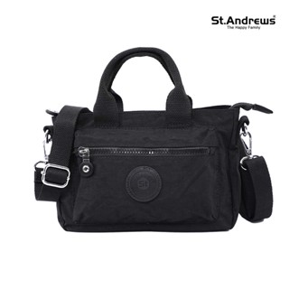 St.Andrews กระเป๋าสะพายพาดลำตัว รุ่น Perry Bag - ( สีดำ )