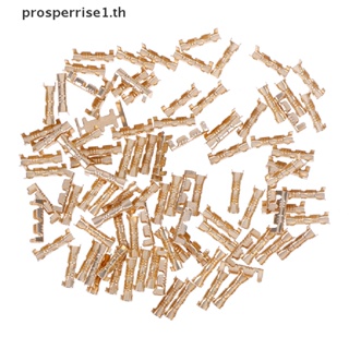 [PPTH] ชุดขั้วต่อสายไฟ ทองเหลือง ทองแดง 0.5-1.5 มม.2 100 ชิ้น [MOTOR]