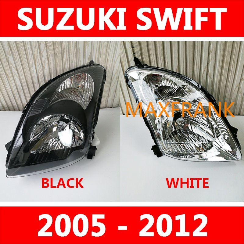 ฝาครอบไฟหน้ารถยนต์ ด้านหน้า สําหรับ SUZUKI swift 2005-2012 HEAD LAMP FRONT LIGHT LAMPU DEPAN NEW HEADLIGHT SUZUKI SWIFT HEADLAMP/swift headlamp cover ไฟหน้า​ /เลนส์ไฟหน้า/ไฟหน้าสําหรับ/ไฟท้าย ฝาครอบไฟหน้า / ฝาครอบไฟหน้าตรงรุ่น สำหรับ