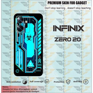 Garskin HANDPHONE 2 ชิ้น สําหรับ INFINIX ZERO 20 สีฟ้า