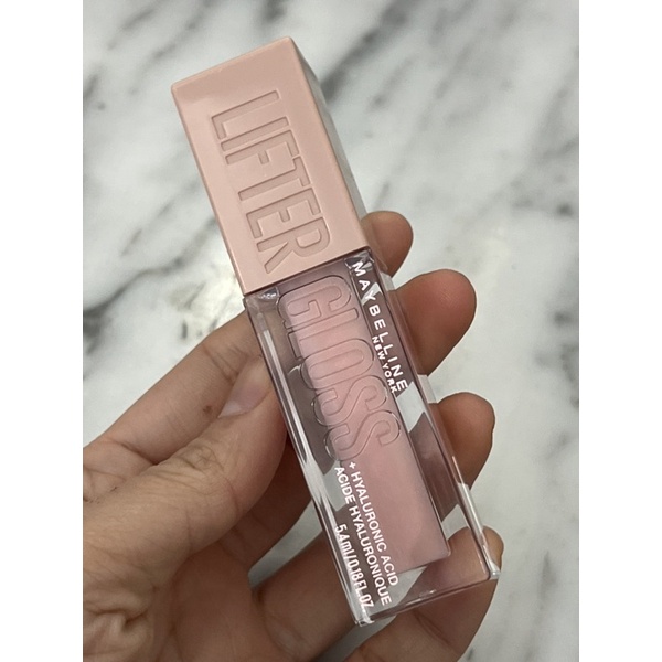 ส่งต่อ แท้ ใช้1ที meybelline hya lifter gloss สี002 ice