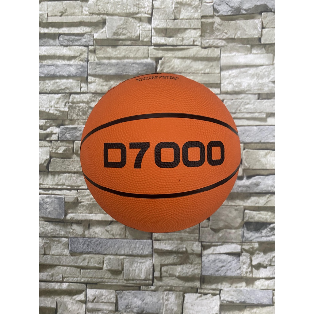 {ของแท้ + ของแถม} Dynamic Rubber Basketball D7000 NO. 7 - maxsport99