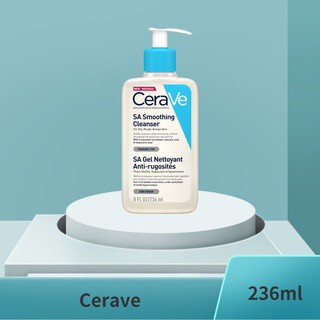 (มีสินค้าในไทย) Cerave SA Smoothing Cleanser  236 ml.สำหรับผิวหน้า