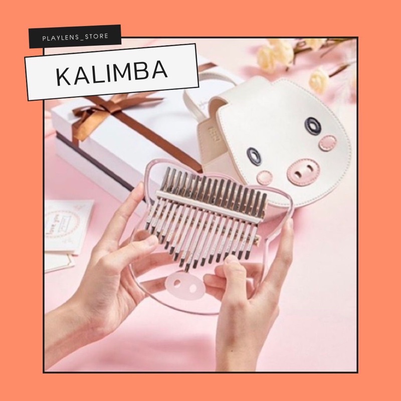 มีสินค้าพร้อมส่ง🐷🐻 BYLA KALIMBA  Kalimba 17 keys