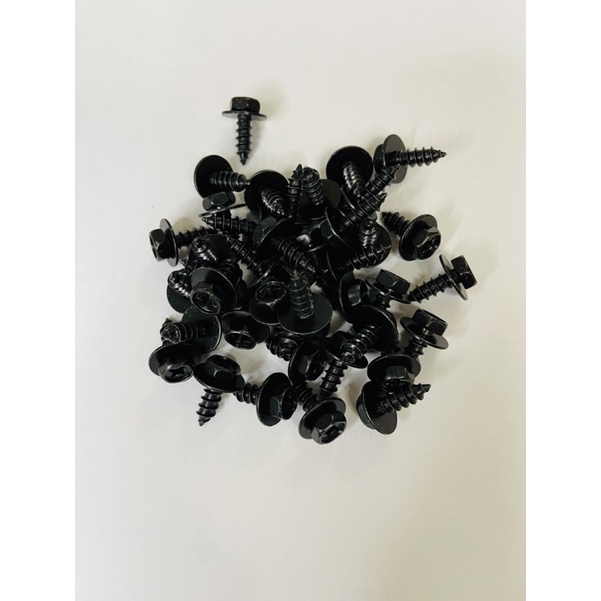 น็อตยึดบังโคลน สกรูยึดบังโคลน / ซุ้มล้อ ขนาด 6x18mm No10 / กิ๊ปยึดบังโคลน