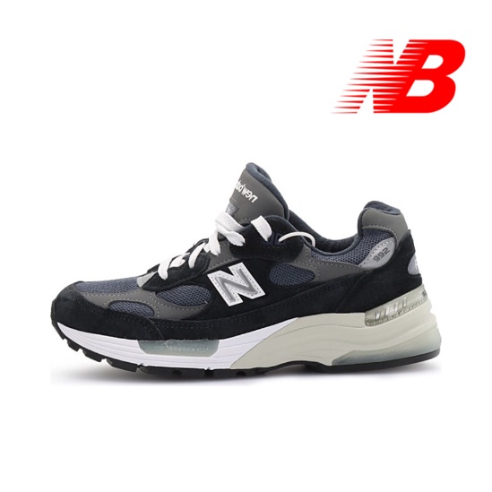 New Balance 992、สีน้ำเงินกรมท่า/ของแท้ 100 %