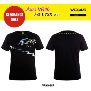 เสื้อยืด Vr46 ลิขสิทธิ์แท้  VR46 T-Shirt 46 Banking Vale