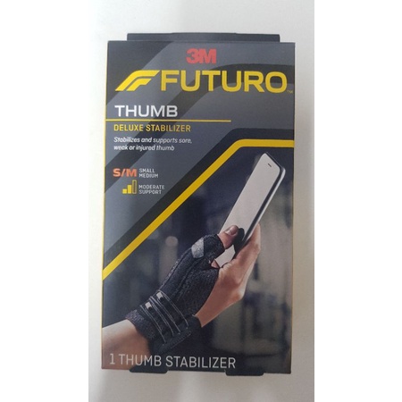 เครียสต๊อก Futuro thumb  นิ้วหัวแม่มือ พยุงนิ้วหัวแม่มือ รุ่นสีดำ