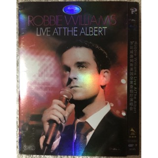DVD The Robbie Williams Live At The Alberts. ดีวีดี คอนเสิร์ต ร็อบบี้วิลเลียม ไลฟ์ แอทเดอะ อัลเบิร์ต