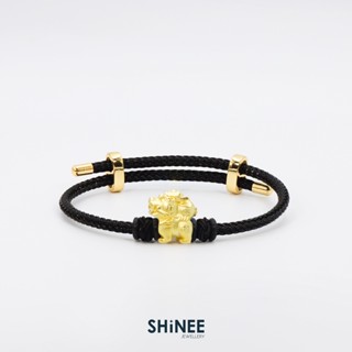 ชาร์มปี่เซียะมงคล ชุบทอง (ฟรี สายและอุปกรณ์ตกแต่ง) Shinee Jewellery