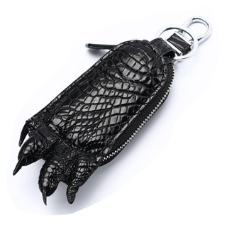 2022 New Designer Crocodile Leather Men key Bag Business Genuine Leather Car Key Holder High Grade Crocodile Claw Key Ca