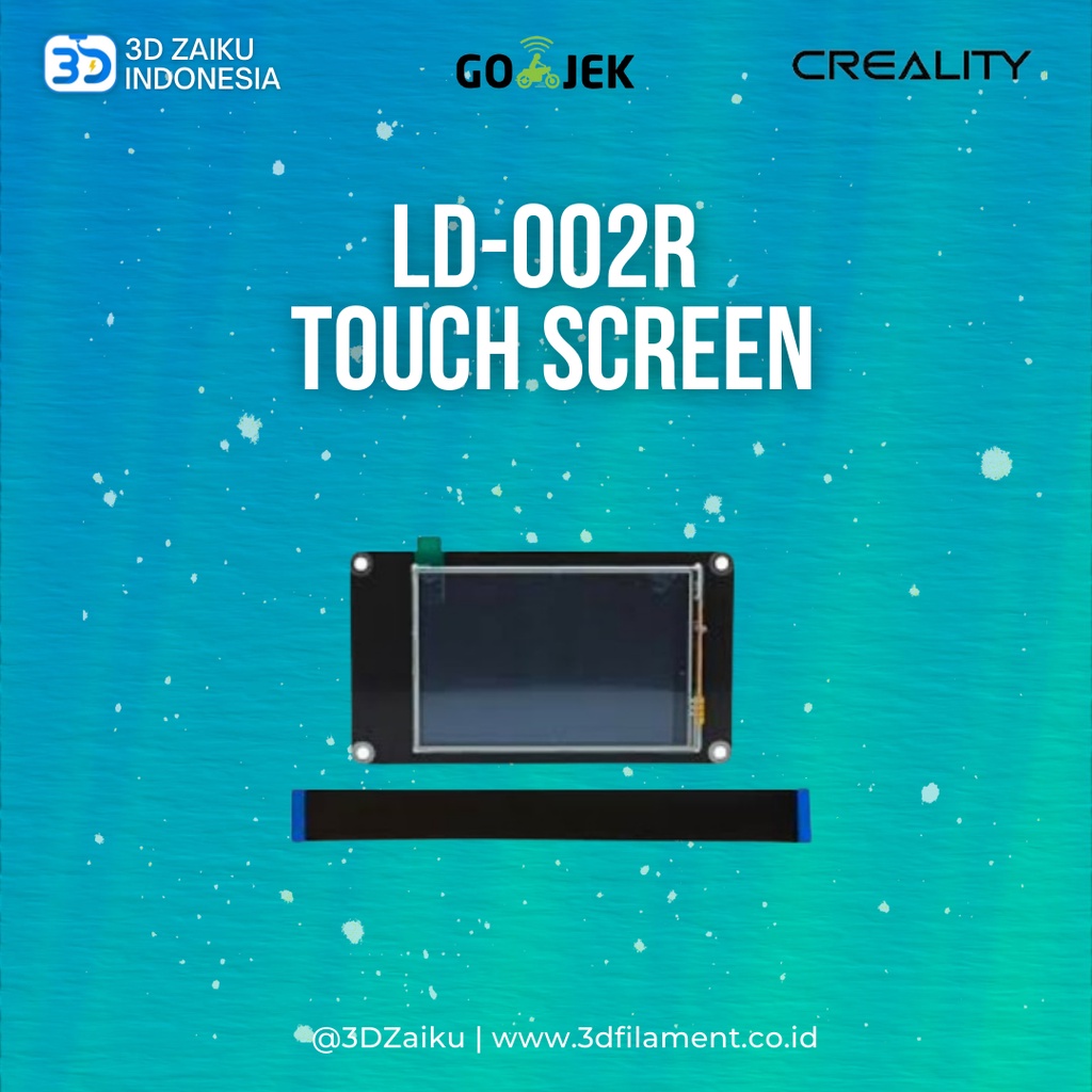 ต้นฉบับ Creality LD-002R เครื่องพิมพ์ 3D หน้าจอสัมผัสเปลี่ยน