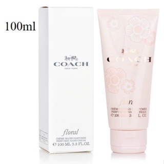 (รับเงินคืน 15% ใช้โค้ด J5BAK66V) COACH Floral Perfumed Hand Cream 100ml ครีมบำรุงผิวมือ (รุ่นเทสเตอร์ กล่องขาว)