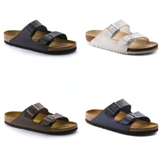 Birkenstock ของแท้ Arizona รองเท้าแตะชายหาด ลําลอง ใส่ข้างนอก สําหรับคู่รัก