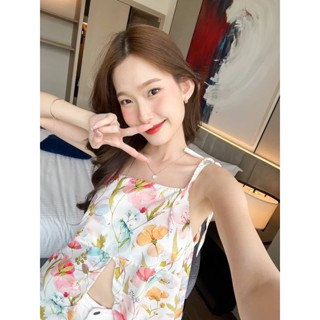 สายเดี่ยวรุ่นใหม่สวยน่ารักดีเทลแหวกหน้า💐
