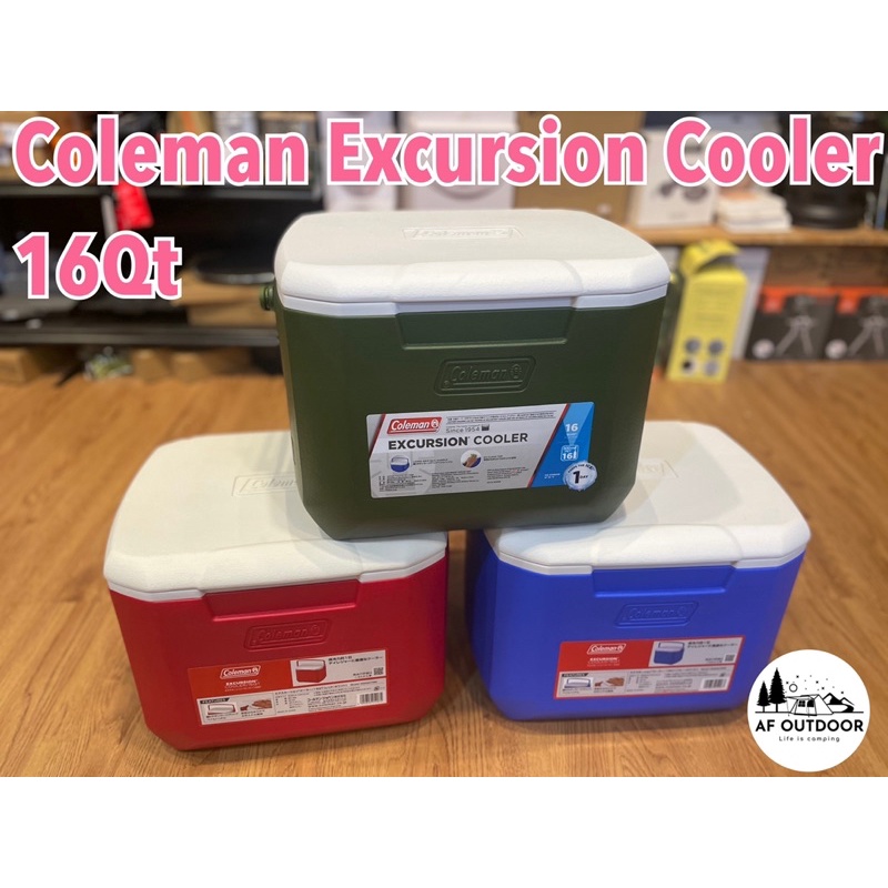 กระติกน้ำแข็ง Coleman Cooler Asia 16QT เก็บความเย็นได้ดี ของแท้100%