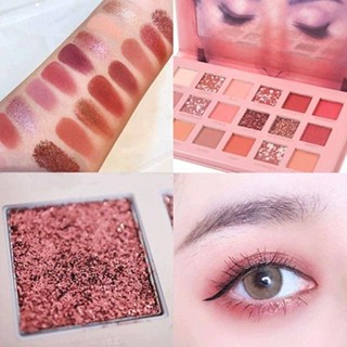 Nude พาเลทอายแชโดว์ 18 สี สําหรับผู้เริ่มต้นแต่งหน้า