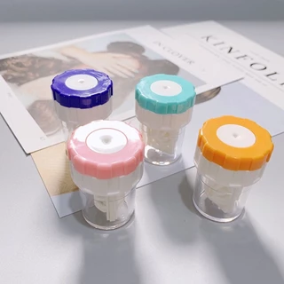 ID888 พร้อมส่ง เครื่องล้างคอนแทคเลนส์แบบมือหมุน เครื่องล้างเลนส์ คอนแทคเลนส์ มือหมุนหมุน ตลับล้างคอนแทคเลนส