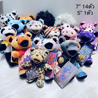 ขายเหมา15ตัว #ตุ๊กตา #หมีอ้าปาก #grateful #dead #bear# plush #ขนาด7นิ้ว14ตัว ขนาด5นิ้ว1ตัว ป้ายห้อย14ตัว มีเม็ดถ่วง