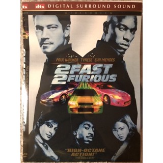 DVD 2 Fast 2 Furious. ดีวีดี เร็วคูณ2ดับเบิ้ลแรงท้านรก (แนวแอคชั่นซิ่งระเบิด) (มีพากย์ไทย+อังกฤษ+ซับไทย)