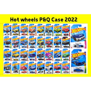 Hot wheels 1/64 "P&amp;Q" Case 2022 รถเหล็ก เลือกได้