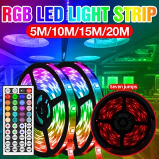 12V RGB ริ้วสายไฟ5050 LED ไฟบาร์กันน้ำ RGB Night แผ่นเรืองแสงยืดหยุ่นเทศกาลแสงห้องนอนปาร์ตี้ตกแต่ง