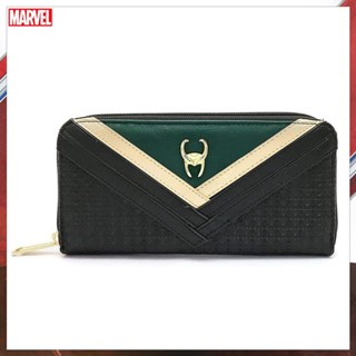Loki Wallet Zipper Hand Bag 3D Comic Super Hero Unisex Purse Wallet Waterproof Lightweight Novelty Purse for Fans