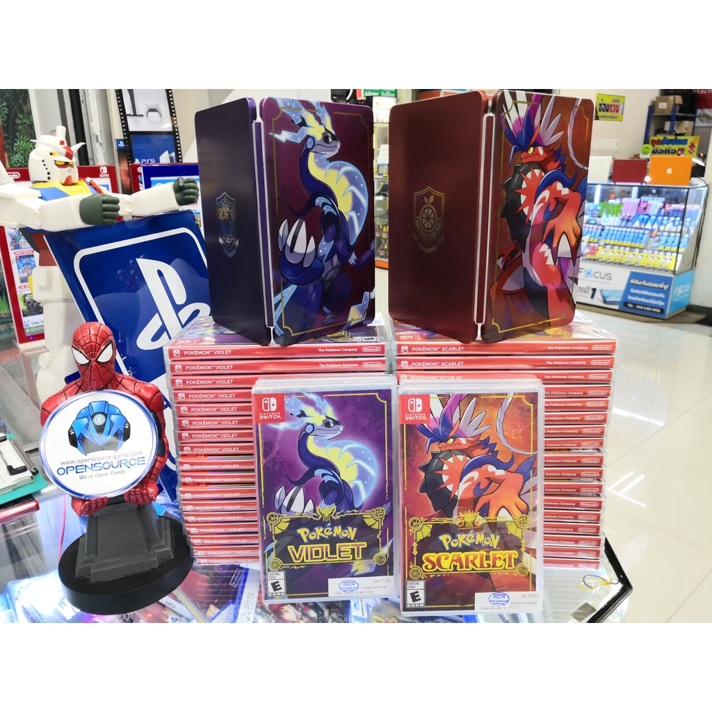 [พร้อมส่ง]Nintendo: Pokemon Scarlet & Violet (US ASIA) สำหรับ Nintendo Switch