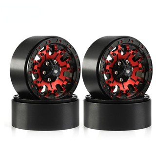 ฮับล้อโลหะ 1.9 สําหรับรถไต่หินบังคับ 1:10 Axial SCX10 SCX10 II 90046 AXI03007 TRX-4 4 ชิ้น