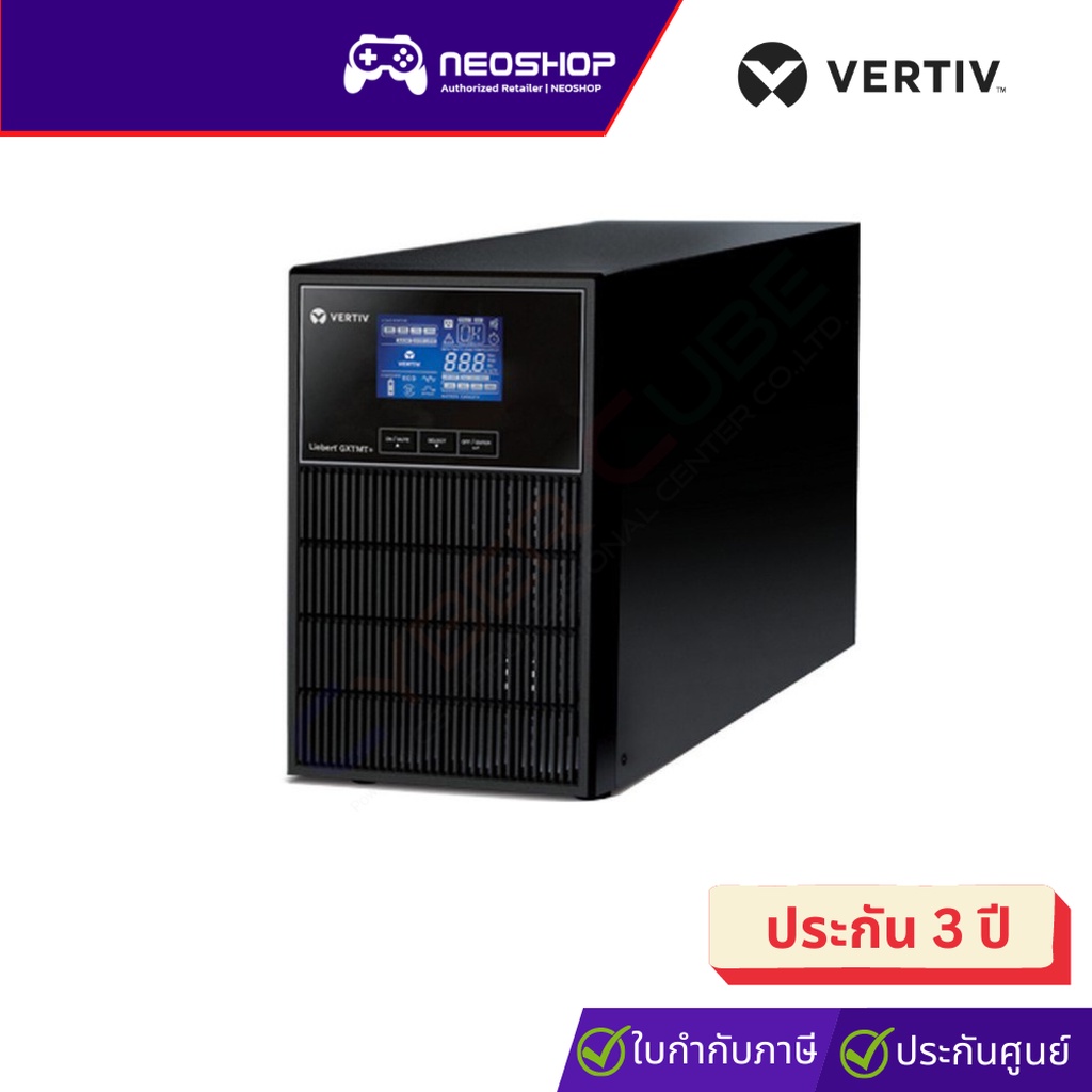 Vertiv GXT-1000MTPLUSC230 Liebert GXT-MTPLUS CX: On-Line 1000VA/900W 230V LCD Tower เครื่องสำรองไฟ b