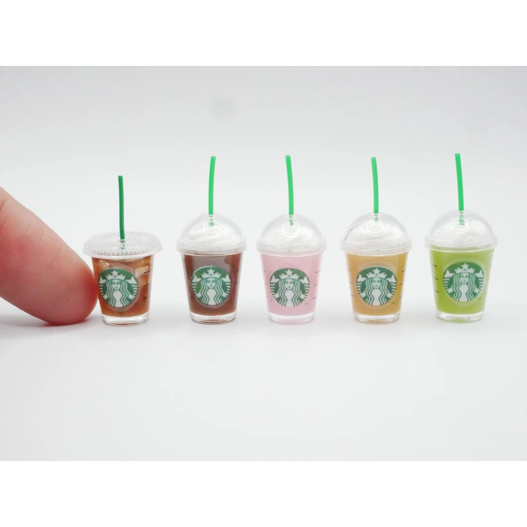 แก้วจิ๋ว แก้วกาแฟจิ๋ว อเมริกาโน่ โกโก้ กาแฟ ชาเขียว นมปั่น starbuck thumbnail 3
