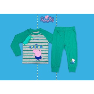 ✅ [1.5-2Y] George Pig Pyjamas Set ชุดนอน จอร์จ พิก