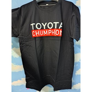 เสื้อยืด เสื้อ Screen โลโก้ TOYOTA CHUMPHON เสื้อแฟชั่นผู้ชายผู้หญิง