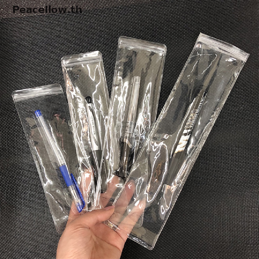 Peacellow ถุงซิปล็อค PVC กันฝุ่น สําหรับใส่เครื่องประดับ ต่างหู นาฬิกา 11 ชิ้น
