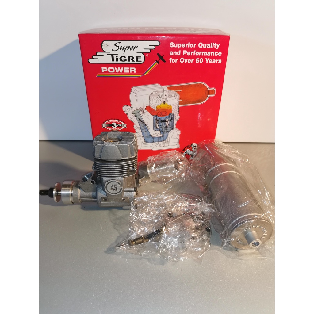 เครื่อง Supertigre GS-45 RC engine for plane new in box