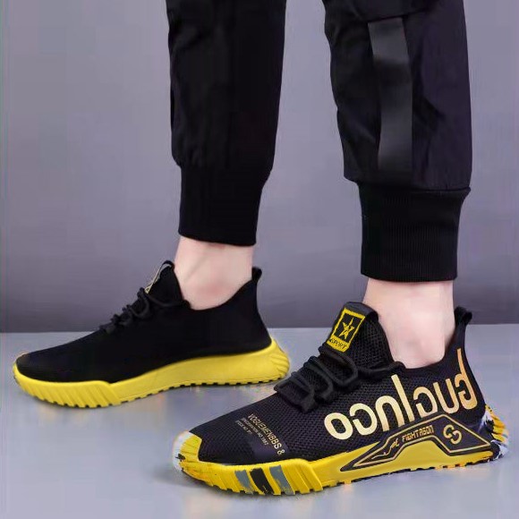 ShoesStudios รองเท้าผ้าใบผู้ชายดีไซน์มา พื้นนุ่ม ดีไซซ์สีสันด้านข้างปังๆ ไซน์เก๋สวยจึ้งตาแตก ใส่ไปไม่ซ้ำใคร😎
