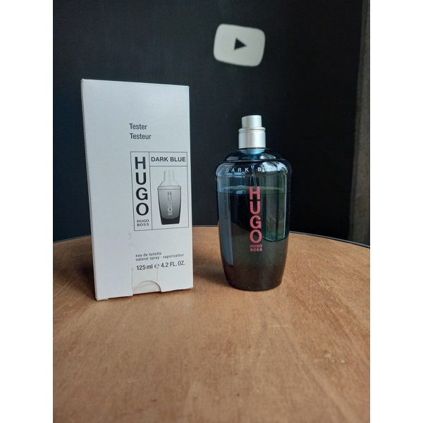 น้ำหอม Hugo Boss Dark Blue EDTแท้ สำหรับผู้ชาย ขวดขนาด 125ml มือสองจากเจ้าของ เหลือเกิน80%